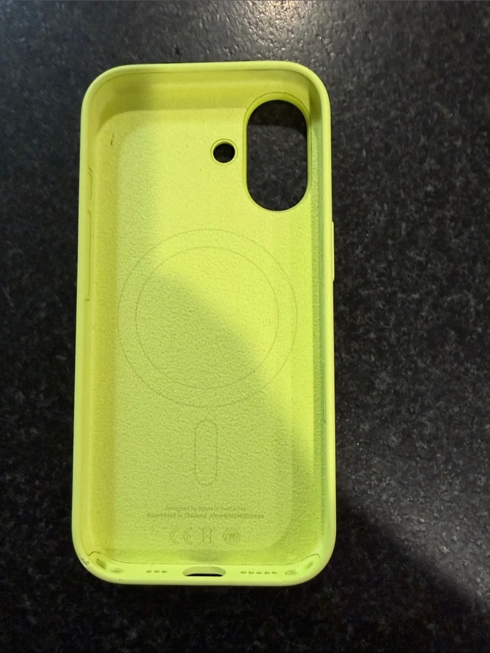 iPhone 17 Apple Yellow Silicone iPhone Case - Smooth Soft-Touch Cover